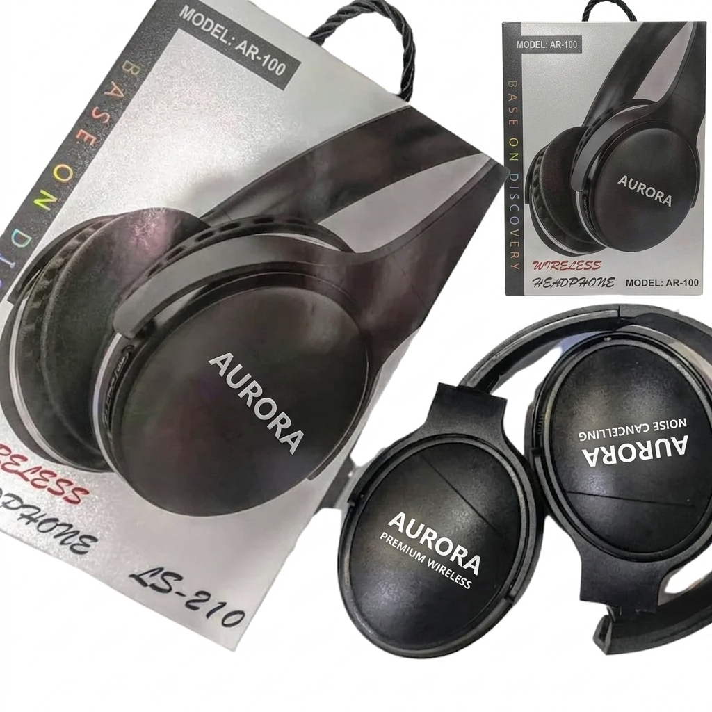 Lelisu LS-210 Wireless Headphones | Deep Bass, Noise-Canceling & Long Battery Life