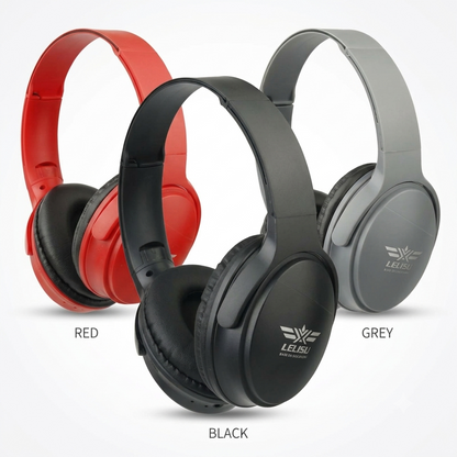 Lelisu LS-210 Wireless Headphones | Deep Bass, Noise-Canceling & Long Battery Life