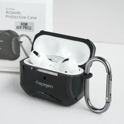 Airpods Protective Case | Pro 2/Pro/Airpods3 Full Protective Case with Metal Hook